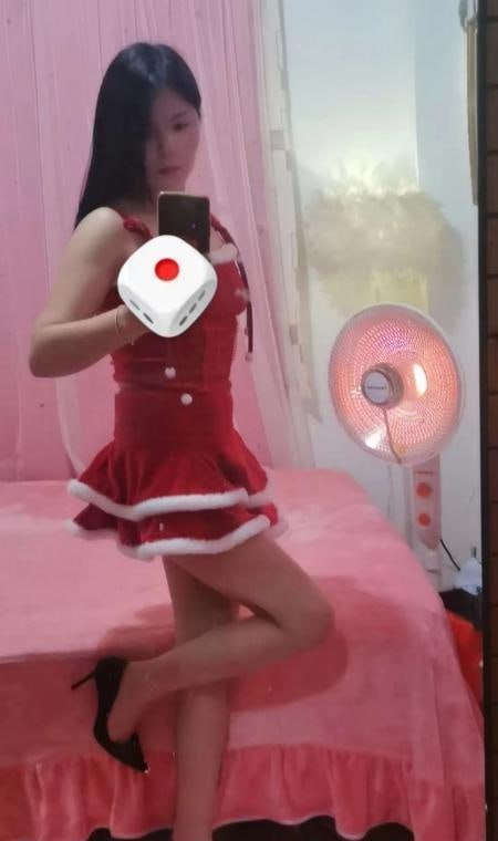 海珠圣诞装少妇 2