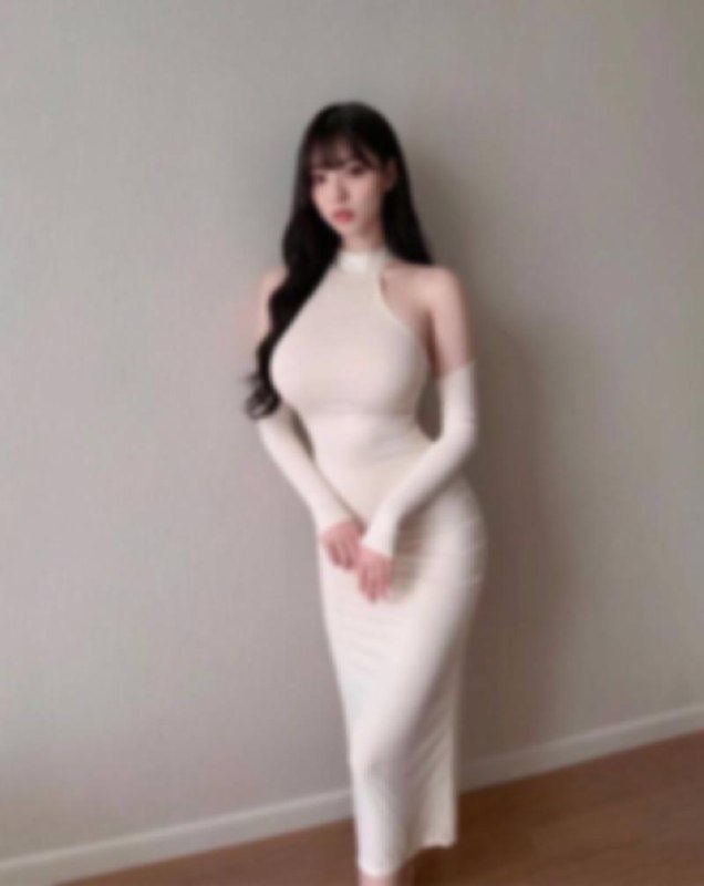 在太原的私密空间里，她换上性感制服内衣， 5
