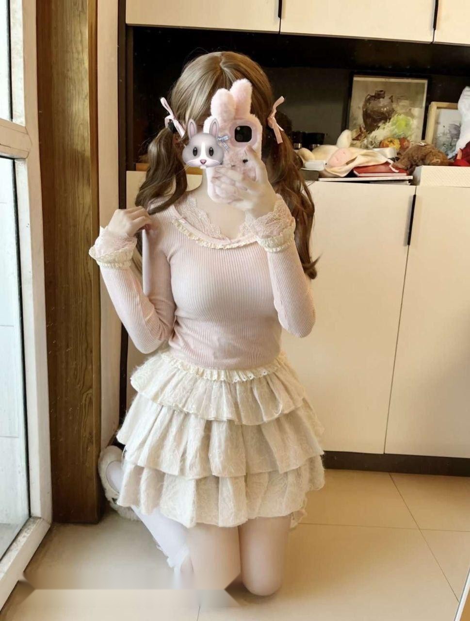在西安的私密空间里，我身穿紧身制服，主动 2